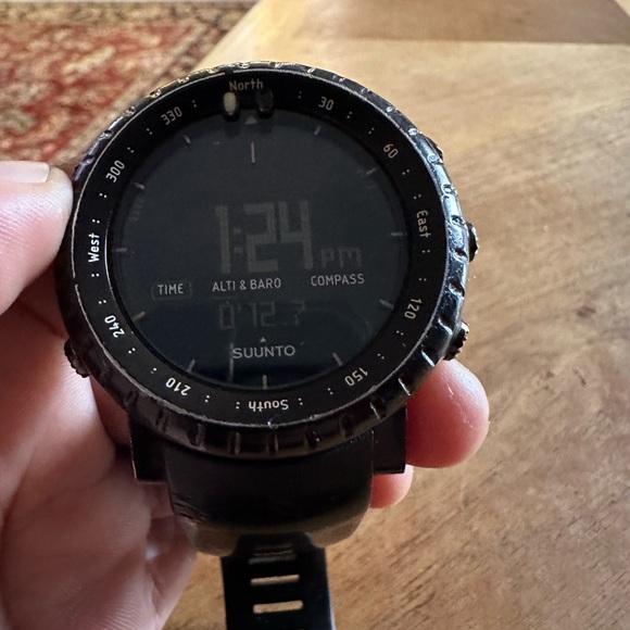 SUUNTO Core All Black Military Men's Outdoor Sports Watch Camping used - Picture 2 of 8